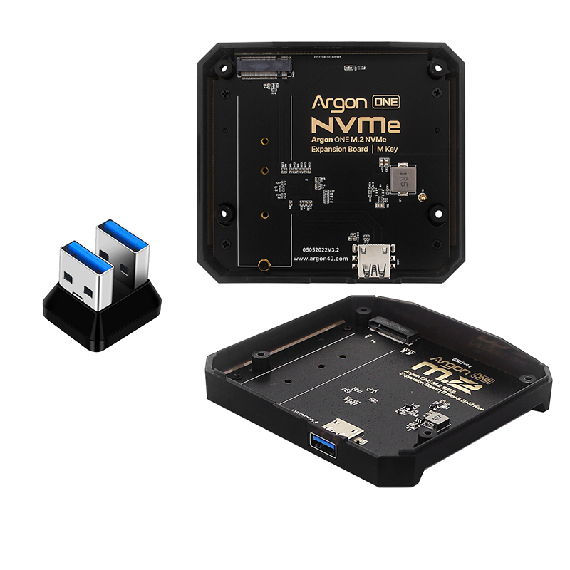 Pi 4 Case - Argon ONE M.2 Erweiterungsplatine USB 3.0