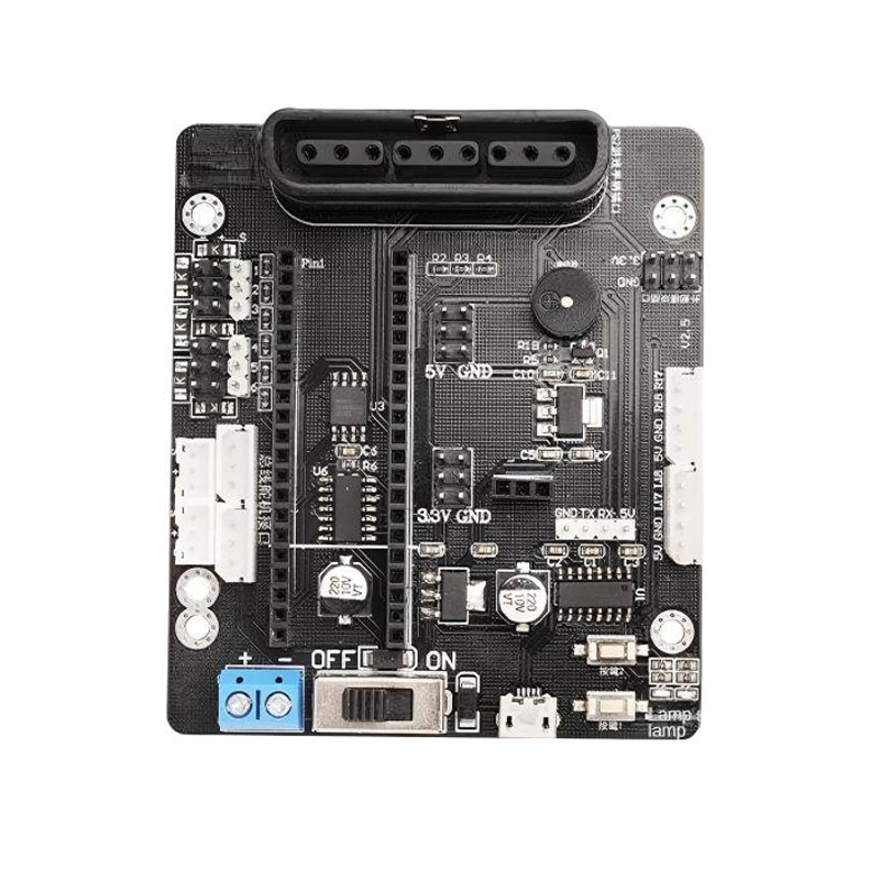 Raspberry Pi 4 - 6-Kanal-PWM-Servo- und 4-Kanal-Bus-Servo-Controller PS2 PC-Steuerung für