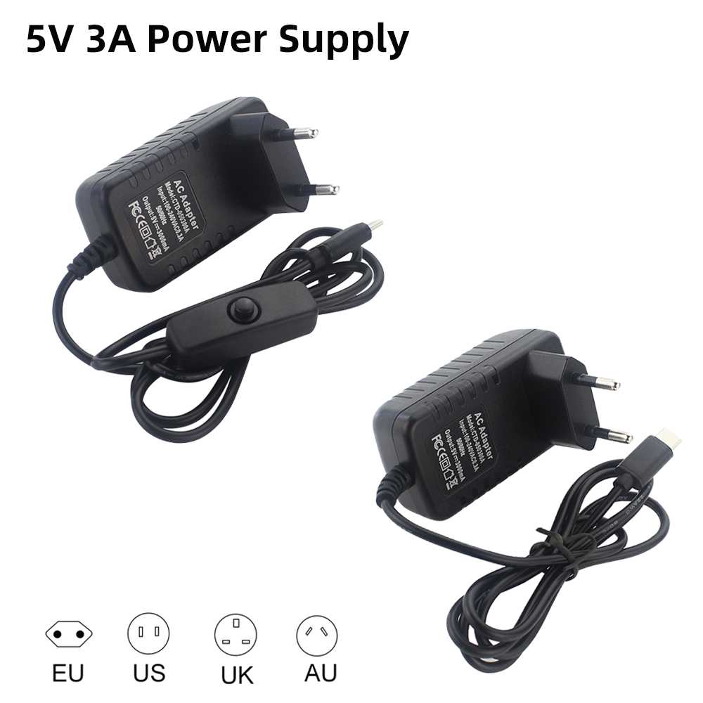 Pi Power Supply - 5 V 3 A Raspberry Pi