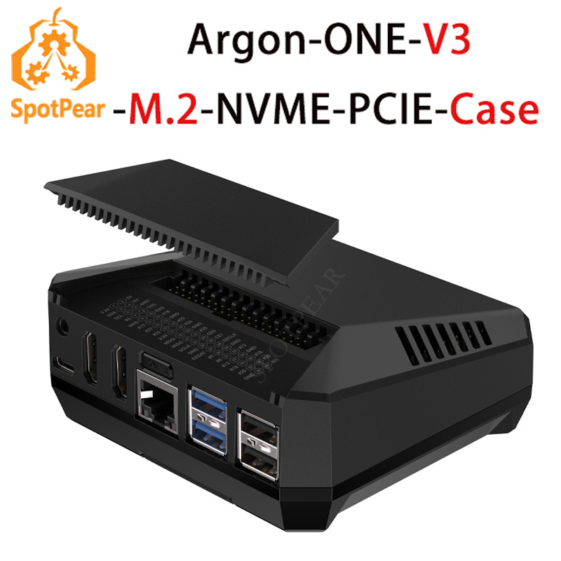 Pi 5 Case - Argon ONE V3 M.2 NVME-Gehäuse für