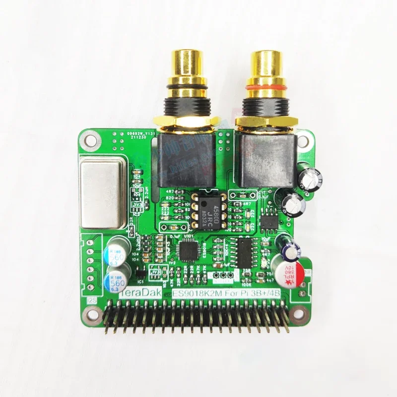 Raspberry Pi 4 - Raspberry 3B+Pi4 I2S DACES9018K2M Erweiterungsplatine für