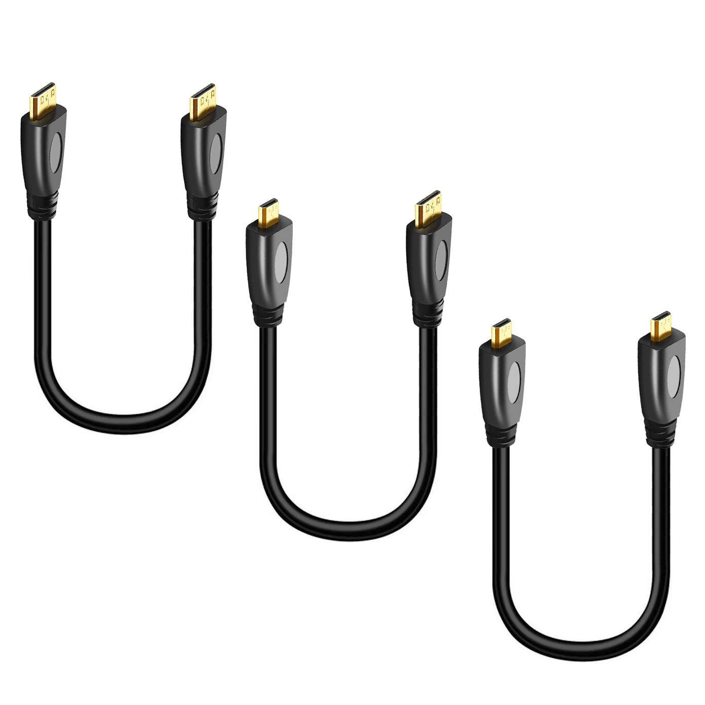 Pi Camera Cable - Micro HDMI-kompatibel zu Mini HDMI-kompatibel C/D