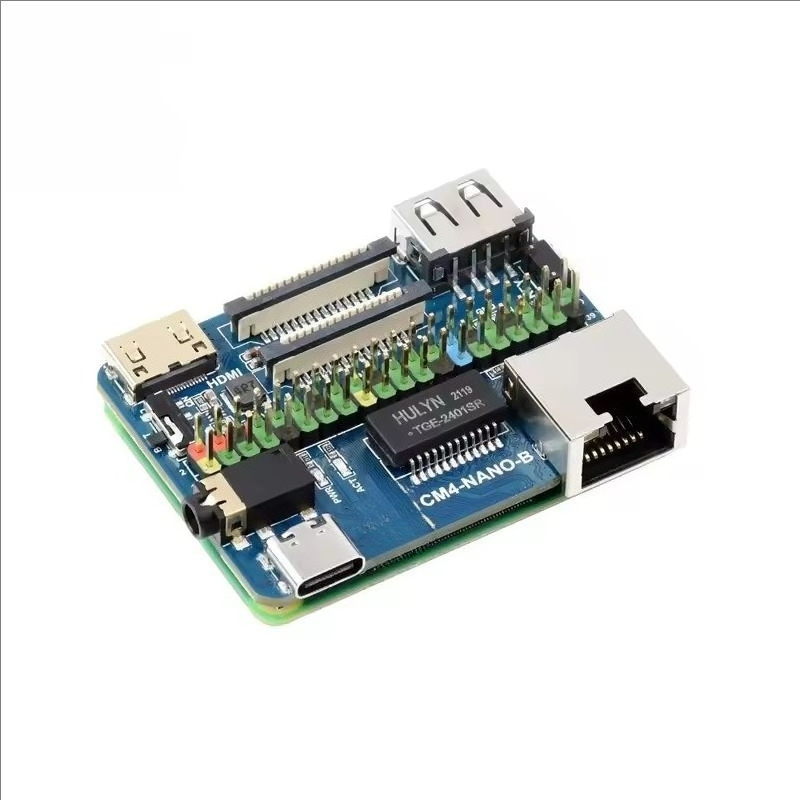 Raspberry Pi - CM4-Größen-Erweiterungsplatine mit Mehrfach-Schnittstellen-Computing-Modul-Basisplatte für Raspberry Pi