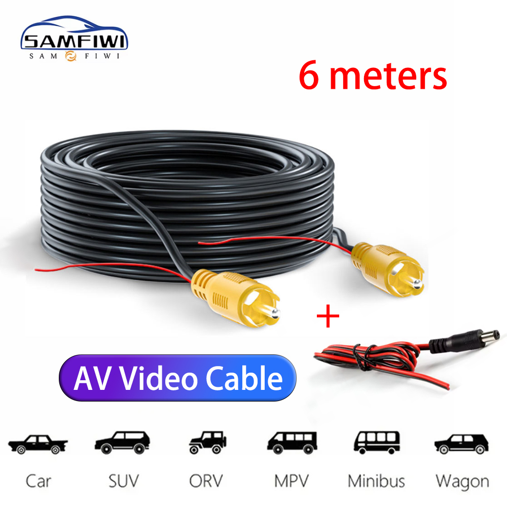 Pi Camera Cable - Auto Rückansicht Kamera RCA Draht 6m