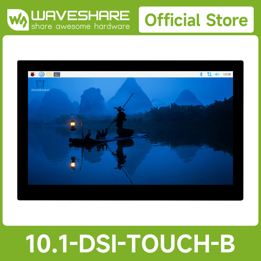 Pi Display - 10,1-Zoll-DSI-kapazitives Touch-Display für Raspberry Pi, breiter