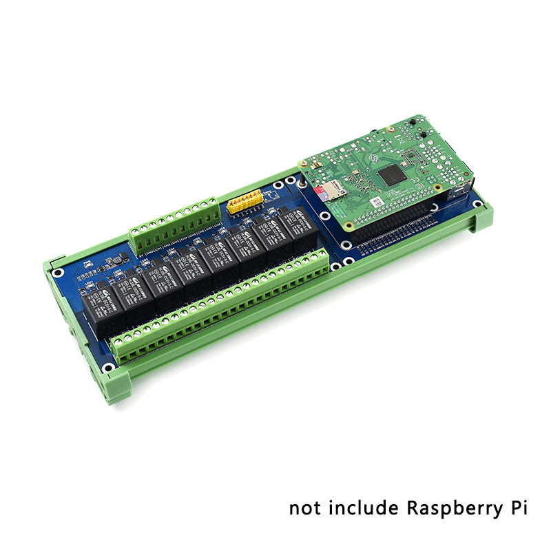 Pi Zero - Himbeer-Pi 5/4b 8-Kanal-Relais-Verlängerungsplatine mit Kontroll leuchte