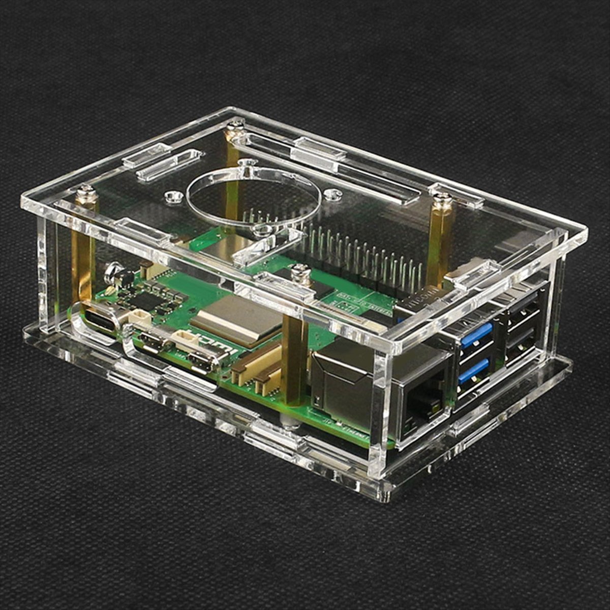 Pi 5 Case - 618 Mega Sale für 5 Acryl-Gehäuse