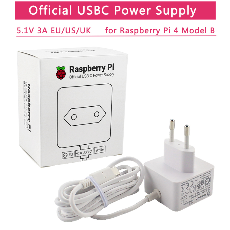 Pi Power Supply - Offizielles Raspberry Pi 4-Netzteil, 5 V,