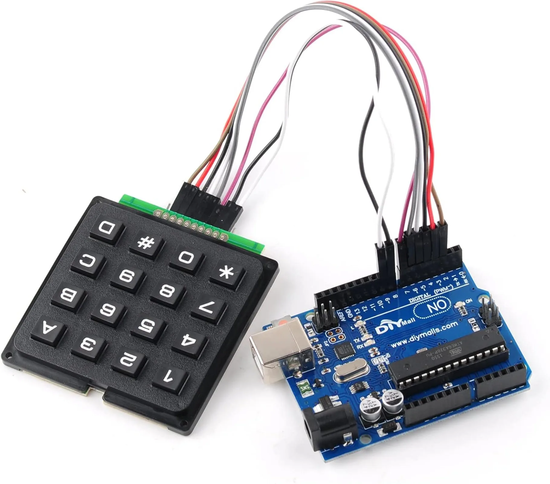 4x4 Matrix-Membrantastatur 16- – Arduino Kit Bewertung und Preis