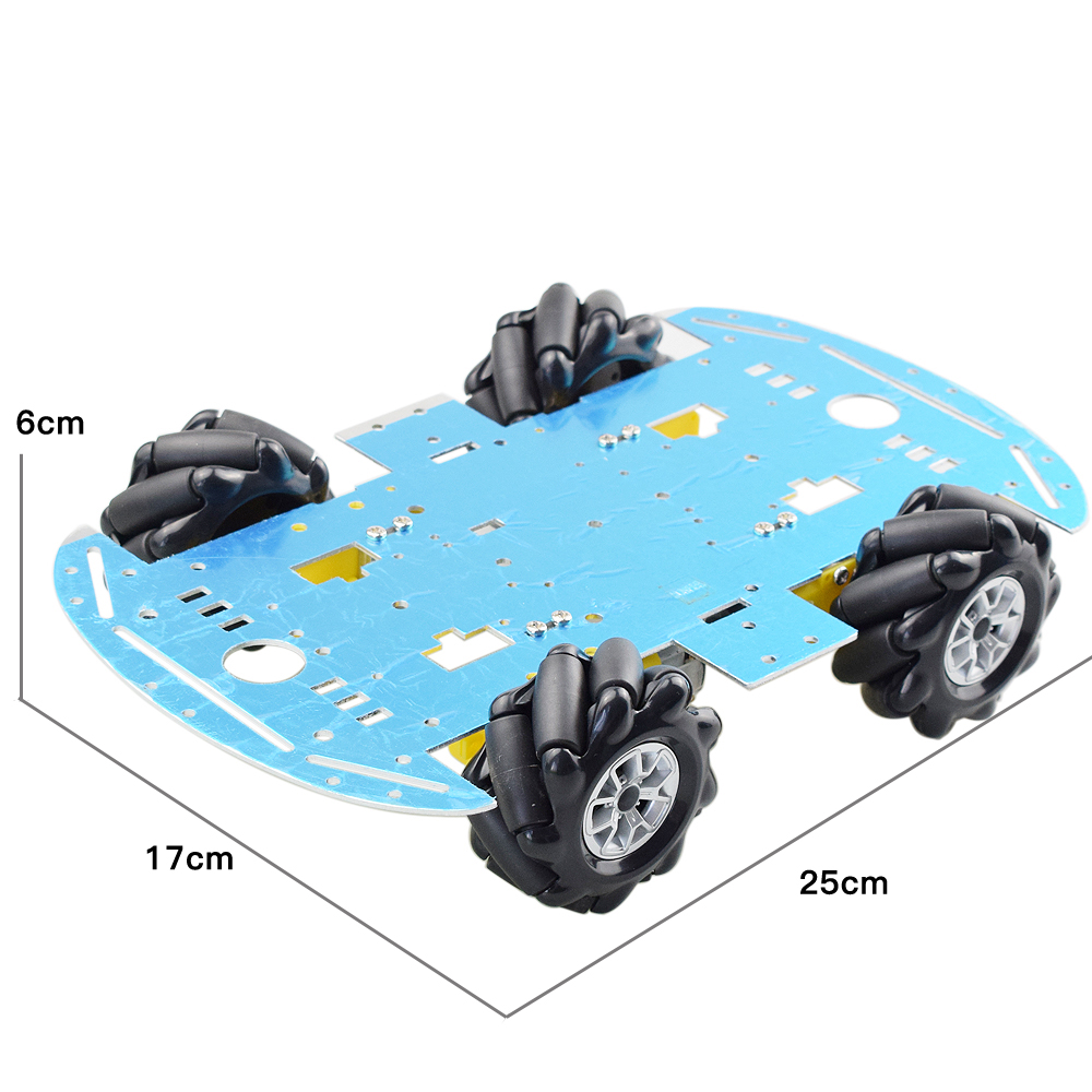 Aluminium Mecanum Rad Omni Rob – Raspberry Pi Kit Bewertung und Preis