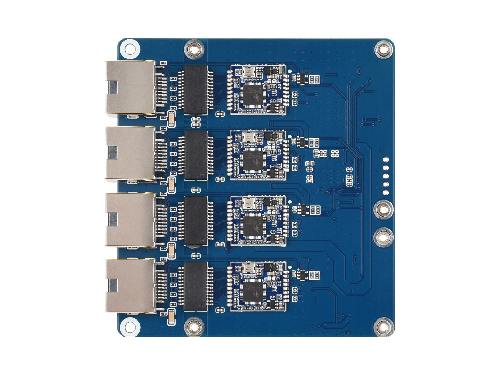 Waveshare PCIe TO 4-Kanal Giga – Raspberry Pi 4 Bewertung und Preis
