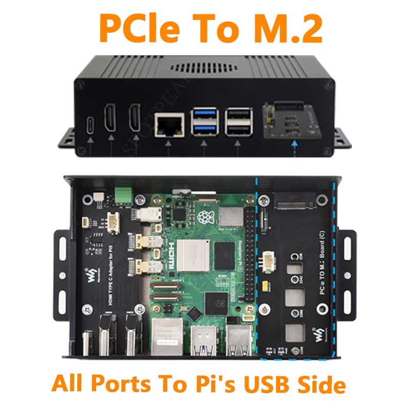Himbeer Pi 5 Box Case Kit-C PC – Raspberry Pi 5 Bewertung und Preis