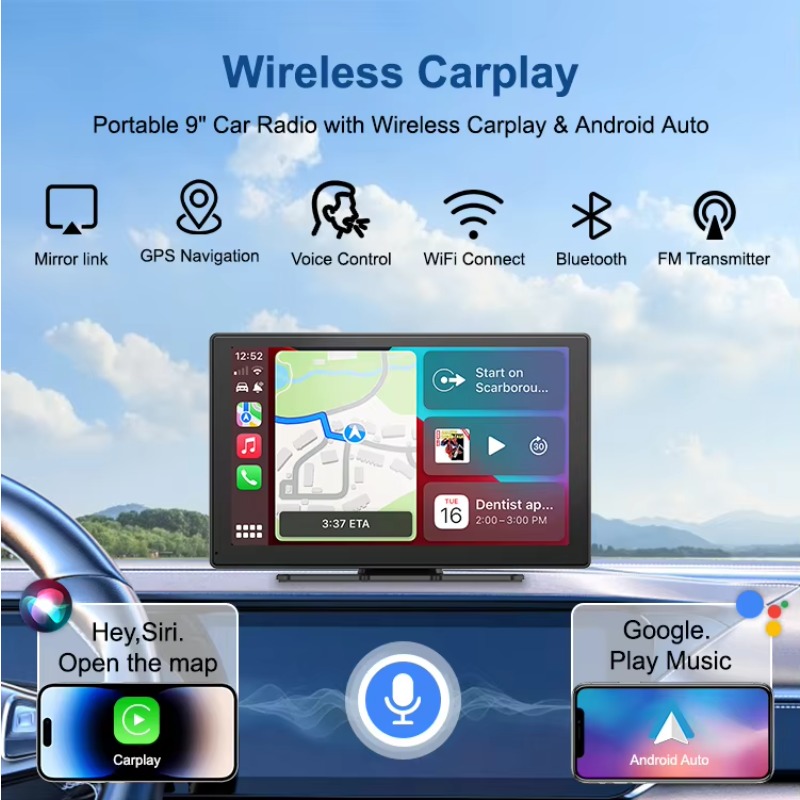 9 Zoll Carplay Smart Screen Di – Micro Sd Card Bewertung und Preis