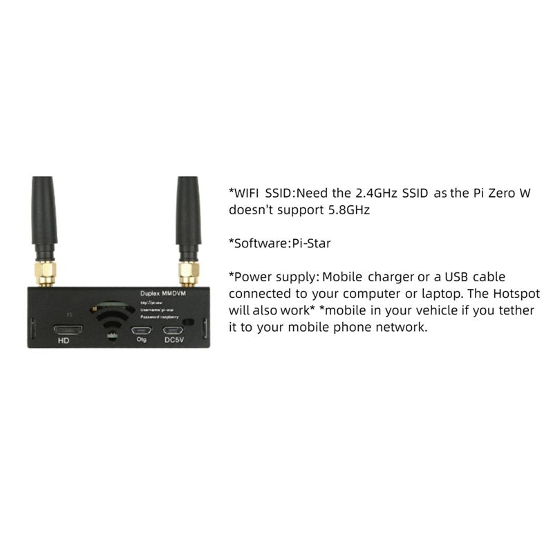 QWE Duplex MMDVM Hotspot WiFi  – Pi Zero Bewertung und Preis