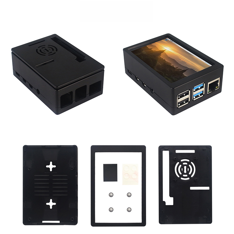 3,5 Zoll Raspberry Pi 4 Touchs – Pi 4 Case Bewertung und Preis