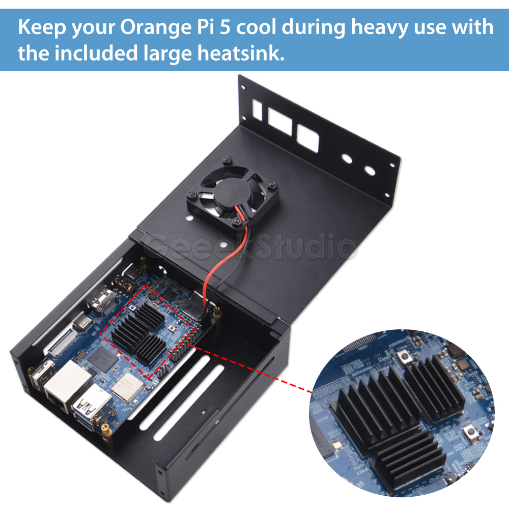 Orange pi 5/5b Metalls chutz h – Pi 5 Case Bewertung und Preis