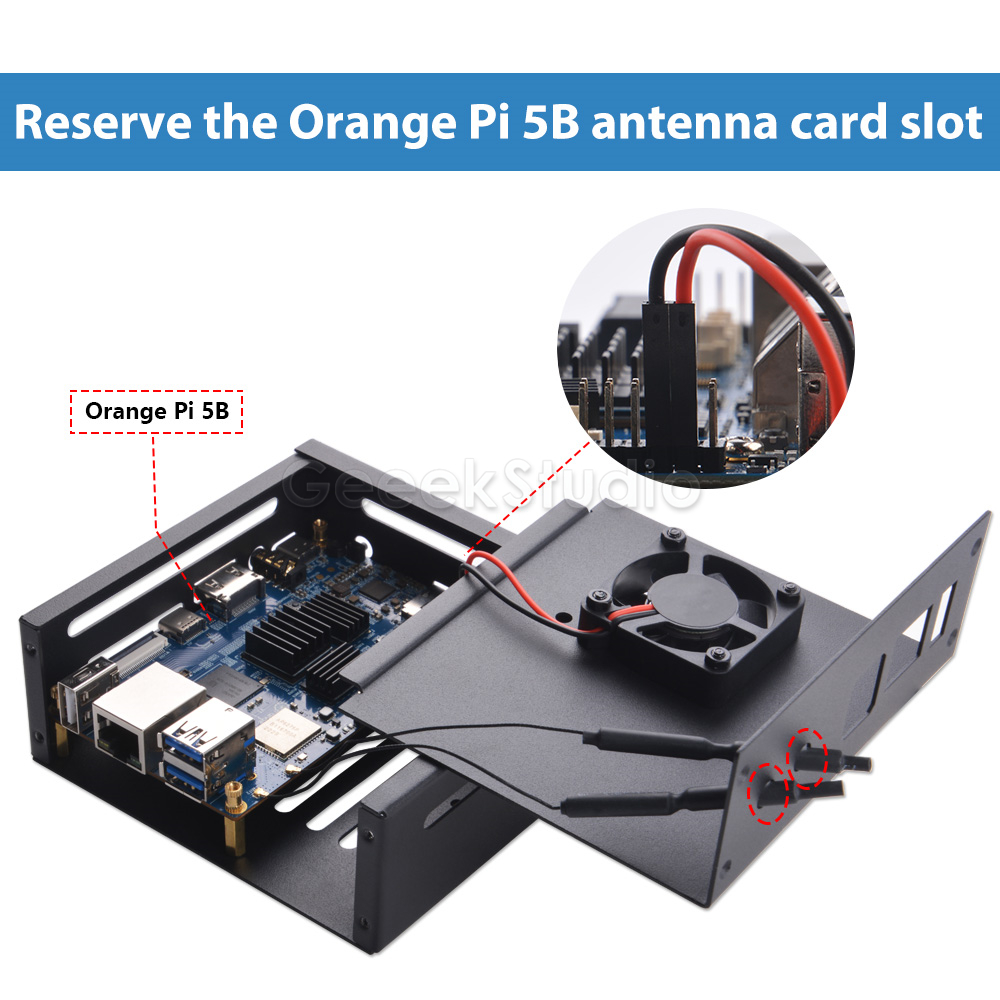 Orange pi 5/5b Metalls chutz h – Pi 5 Case Bewertung und Preis