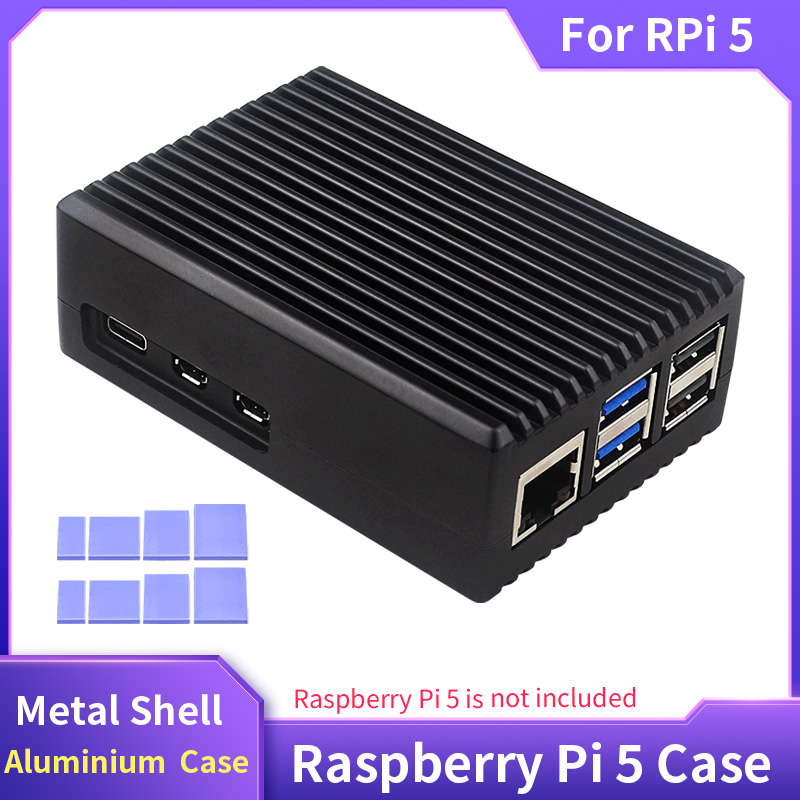 Raspberry Pi 5, Metallgehäuse, – Pi 5 Case Bewertung und Preis
