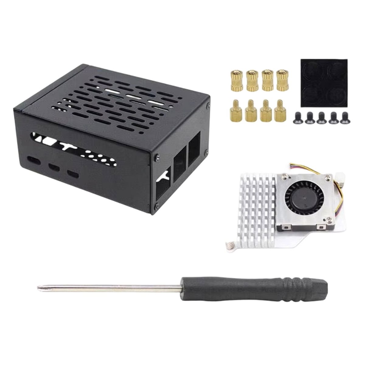 HGHO Metallgehäuse mit Lüfter  – Raspberry Pi 5 Bewertung und Preis