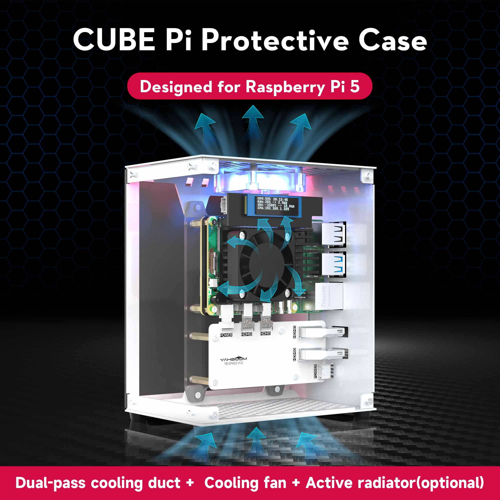 Raspberry Pi 5-Gehäuseschutz-S – Pi 5 Case Bewertung und Preis