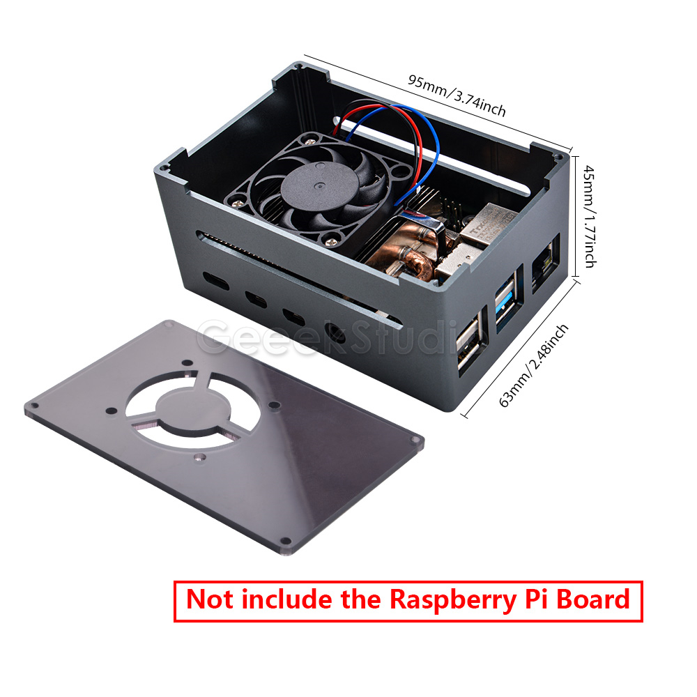 Low-Profile-Eisturm-Lüfter Alu – Pi 4 Case Bewertung und Preis