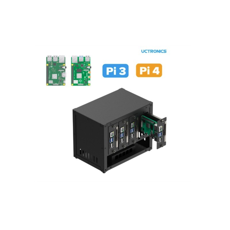 UCTRONICS Raspberry Pi Cluster – Raspberry Pi 4 Bewertung und Preis