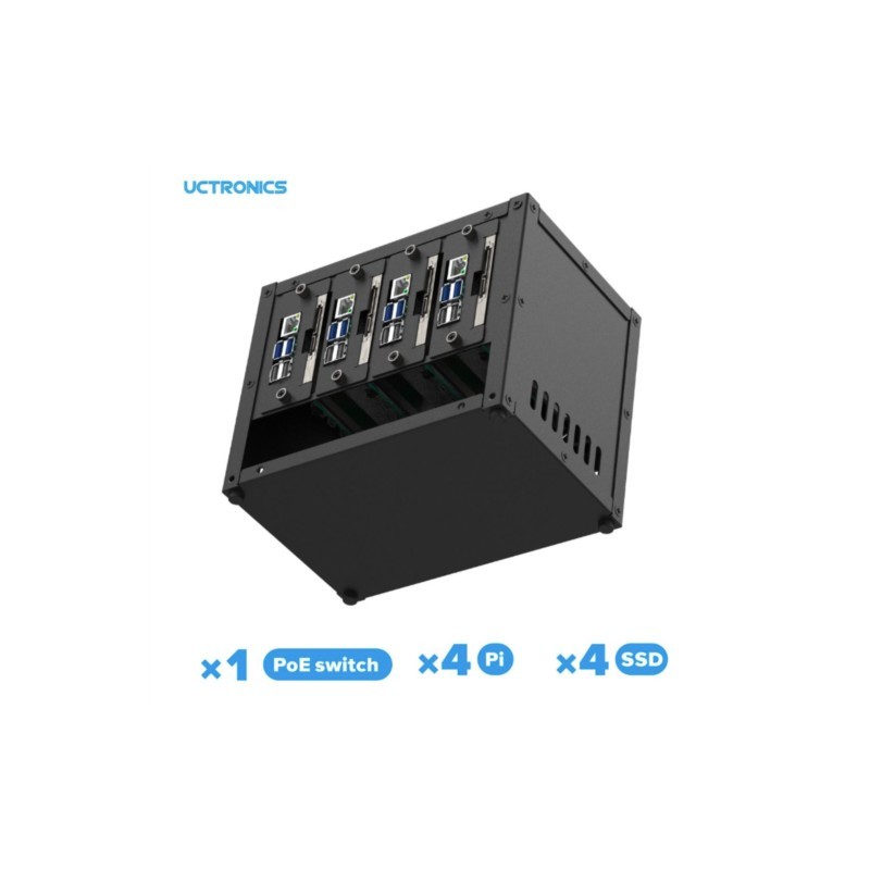 UCTRONICS Raspberry Pi Cluster – Raspberry Pi 4 Bewertung und Preis